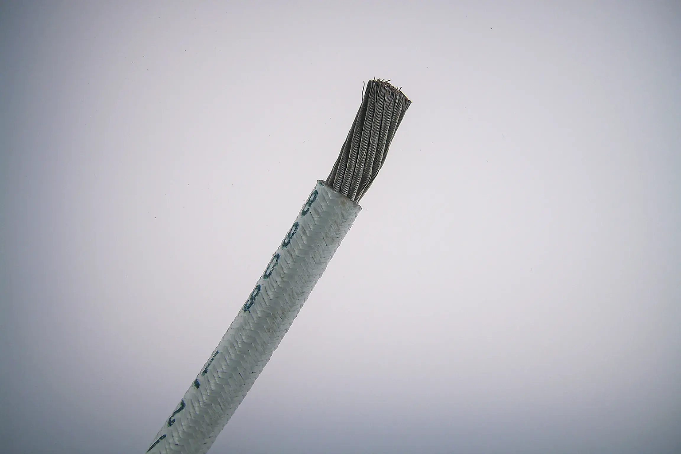 8808 Black wire inside wrapper of gray color.